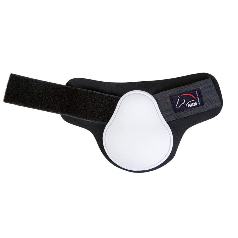 HKM Premium hind legs Fetlock boots White/Black Shetland Pony