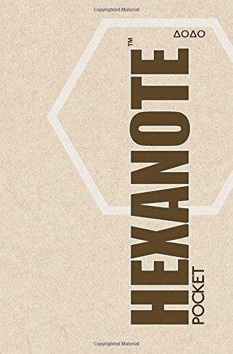 HEXANOTE pocket: Hexagonal Graph Notebook Mini (4