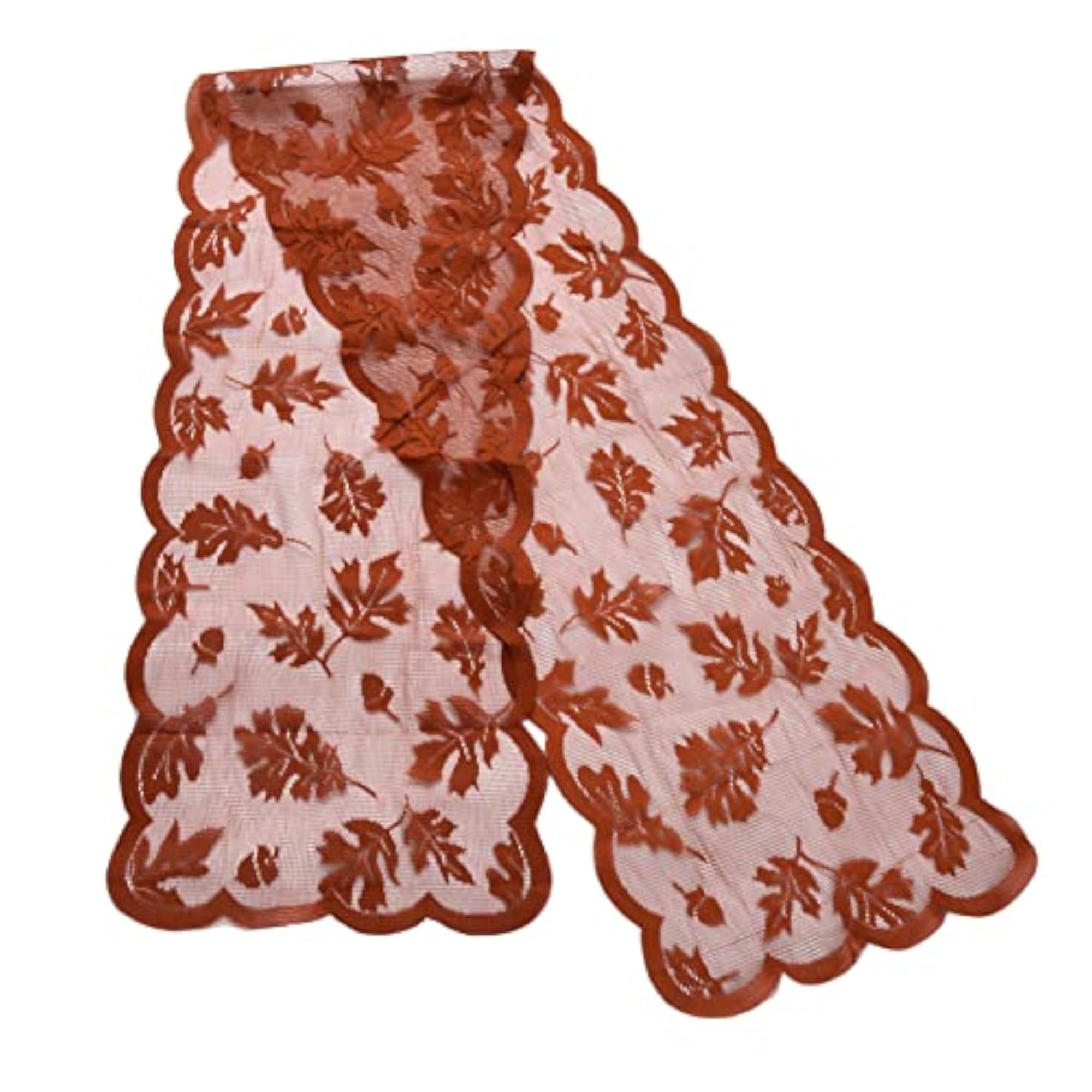 Thanksgiving Decorations, Maple Leaf Pattern Fall Runner