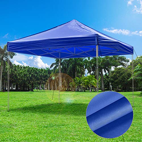 Yescom 9.6X9.6Ft Canopy Replacement Top Cover Ez Pop Up Instant Patio Pavilion Gazebo Sunshade Tent Oxford Cover Outdoor #TOP1