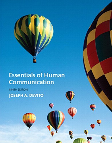 Essentials of Human Communication Plus NEW MyCo... 0134319982 Book Cover