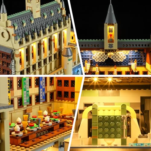 Image of BRIKSMAX Light for Lego 76435 Hogwarts Castle The Great Hall - Compatible with Lego Harry Potter Building Set - Lego Set Not Included