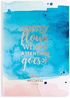 Erin Condren Designer Petite Planner - Wellness Log/Wellness Planner Achieve Health Goals, Track