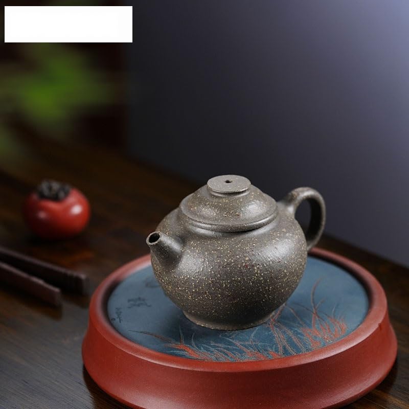Kung-Fu-Teekanne für Zubereiten von Tee 210 ml Lila Ton Teekannen Handgemachte Topf Zisha Tee-Set Drink Multifunktionale Keramik Teekanne Chinesische Teekanne Keramik-Tee-Set