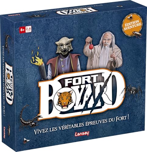 Lansay | FORT BOYARD - Édition Aventure | Jeu de Société Immersif avec Épreuves Physiques et Défis | Pour Toute la Famille | Dès 8 Ans | De 2 à 6...