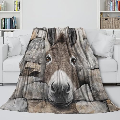 Couverture microfibre infroissable 3D plaid chaud 150x200cm - 6