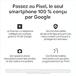 Google Pixel 7a et chargeur – Smartphone Android 5G débloqué avec objectif grand angle et 24 heures d'autonomie – Océan 13 51OtwbYQ0RL. SS150