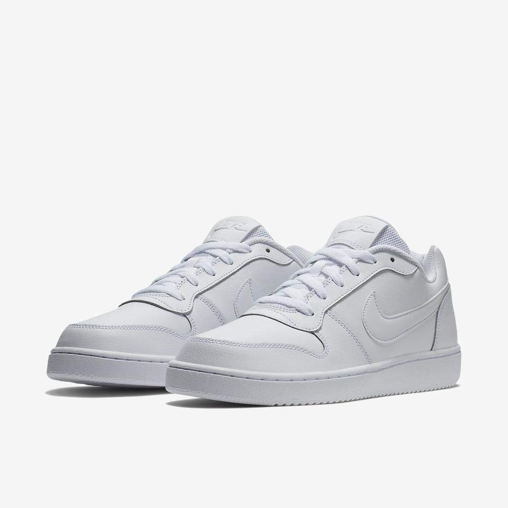 Nike Women's Ebernon Low Sneaker, White/White, 8 Regular US