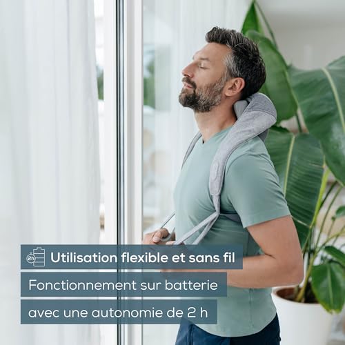 Électrostimulateur Beurer MG154 batterie lavable position nuque - vue 4