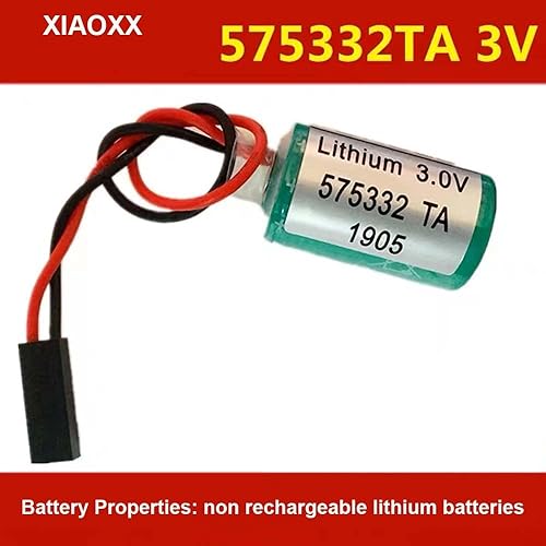 Miniatura 2 de XIAOXX (100 unidades) 6FC5247-0AA18-0AA0 3V 575332TA 950mAh PLC no recargable batería de litio repuesto para 810D 840D PLC
