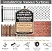 2 Pack Private Property No Trespassing Violators Will Be Prosecuted Bilingual Signs 10 x 14 inches Private Property Signs No Trespassing Signs Metal Reflective Sturdy Rust Aluminum Easy to Install