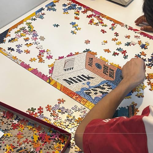 Image of Jigsaw Puzzle Rectangular 1000 Pieces - Scrumptious Theme by Muhammed Sajid Fun & Challenging Mind Games Puzzle Game Activity for Adults & Kids