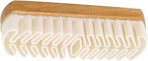 Miniatura 9 de ONDIAN CHUNCIN - 2psc Nubuck and Suede Brush Wooden Handle Hard Wearing Crepe for Cleaning Suede Brush Nubuck Leather Shoes Bags