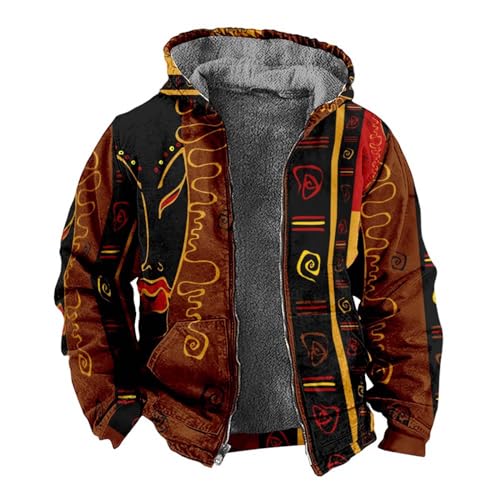 Veste en cuir bleu pour homme avec capuche amovible pour l'hiver