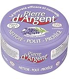 Piedra de plata con aroma de lavanda, piedra blanca natural para limpiarlo todo