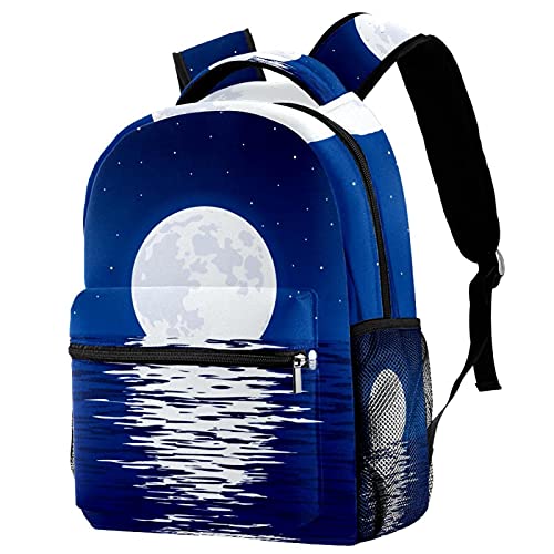 Sac à dos lune de mer avec porte-bouteille enfant
