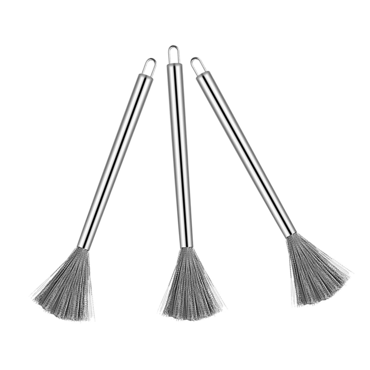 Sosoport 5 Series Cepillo De Limpieza De La Cocción Cepillo para Limpiar Ollas Cepillo De Cocina Cepillo De Plato De Cocina Cepillo De Limpieza para Cocina Acero Inoxidable 3 Piezas X 5