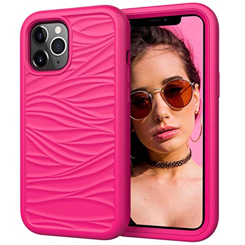 Coque iPhone 13 Pro Antichoc Texture Vague pour la Vie Quotidienne et Urbaine