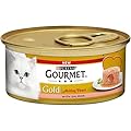 Gourmet Gold Melting Heart Cat Food, Salmon, Pack of 12 x 85g