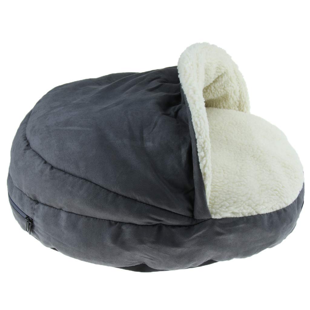 Amovible Lit Panier Souple en Tissu Nid Intérieur et Extérieur pour Animaux de Compagnie (L)