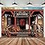 Aazon.co : Iirell Western Saloon Cowboy Backdrop 7Wx5H Feet Vintage Wild West Wooden House - View #2