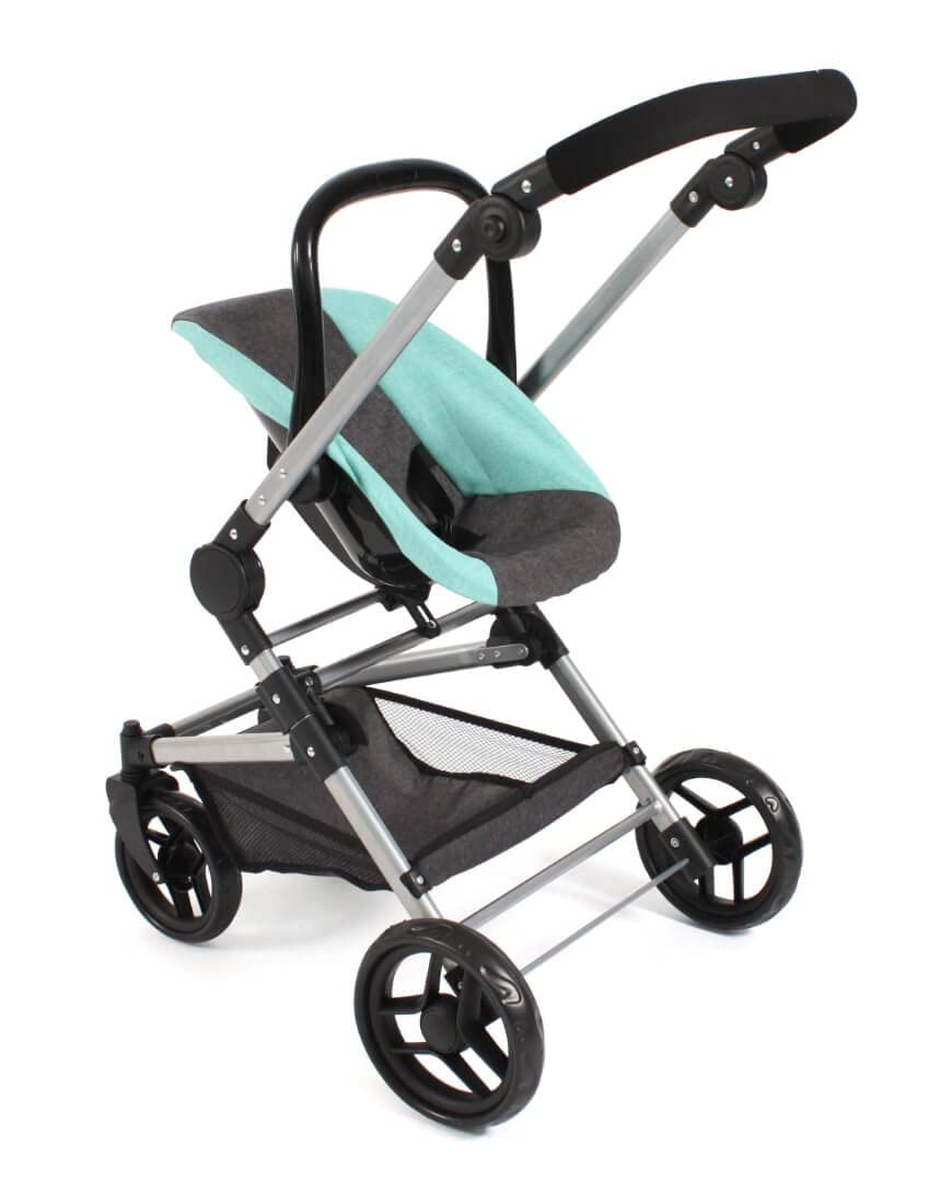 Bayer Chic 2000 Carrozzina per Bambole, 3 in 1, Set Composto da Navicella, seggiolino Sportivo e seggiolino Auto
