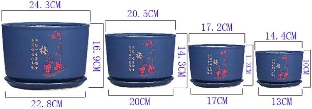 Ceramiczna doniczka na kwiaty, doniczka bonsai, pojemniki na kaktusy, doniczka ogrodowa, balkon, dekoracja stołu, ozdoby, rękodzieło, do wnętrz, kreatywna, mięsista, ziel,B-M