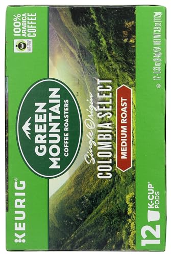 Green Mountain Coffee Roasters Keurig Single-Serve K-Cup Pods, Colombian Fair Trade Select Medium Roast Coffee, 12 Count (Pack of 1) - image 7