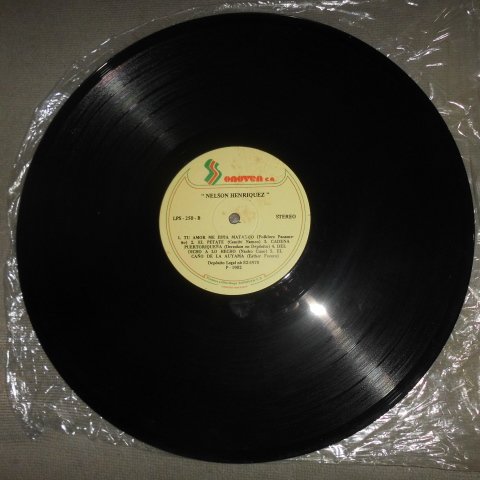 Vista 5 de Nelson Henriquez Nelson Henriquez - LP Vinyl Sonoven LPS 250