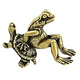 Parure faite à la main: en cuivre pour et à utiliser, décoration en forme de grenouille tortue
