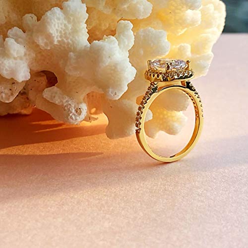 2.25 Ct Cushion Cut Anniversary Ring Cubic Zirconia Accented Halo Engagement Ring4