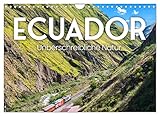 Ecuador - Unbeschreibliche Natur (Wandkalender 2023 DIN A4 quer), Calvendo Monatskalender - SF 