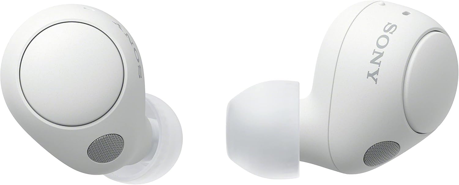 Sony Wf-C700n Wireless Bluetooth Noise-Cancelling Earbuds - White 4548736145672