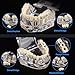 Ultrassist Transparent Disease Teeth Model with Dental Implant Bridge, Dental Model for Patient and Dental Student Education