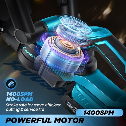 Sakerplus GJ66711-X50740-17-US Cordless Hedge Trimmer thumb #4