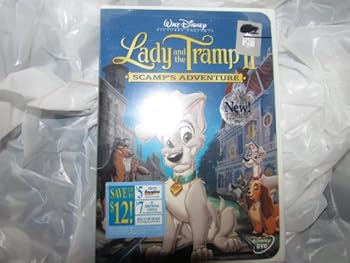 DVD Lady and the Tramp II: Scamp's Adventure Book