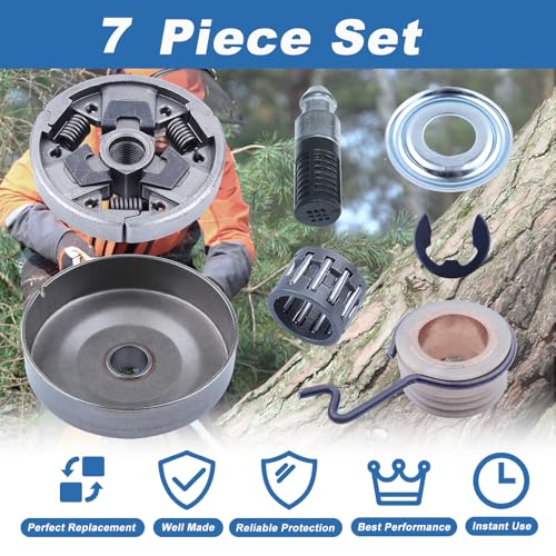 Roulement rondelle E-Clip Stihl MS271 MS261 pignon embrayage - 7