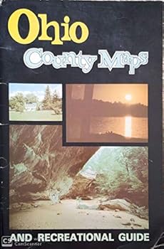 Paperback Ohio County Maps and Recreational Guide Book