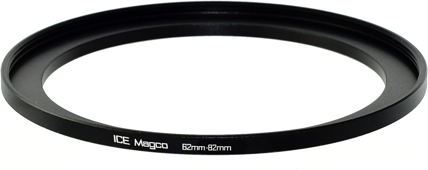 ICE Magco 62mm-82mm Magnetic Step Up Ring Filter Adapter