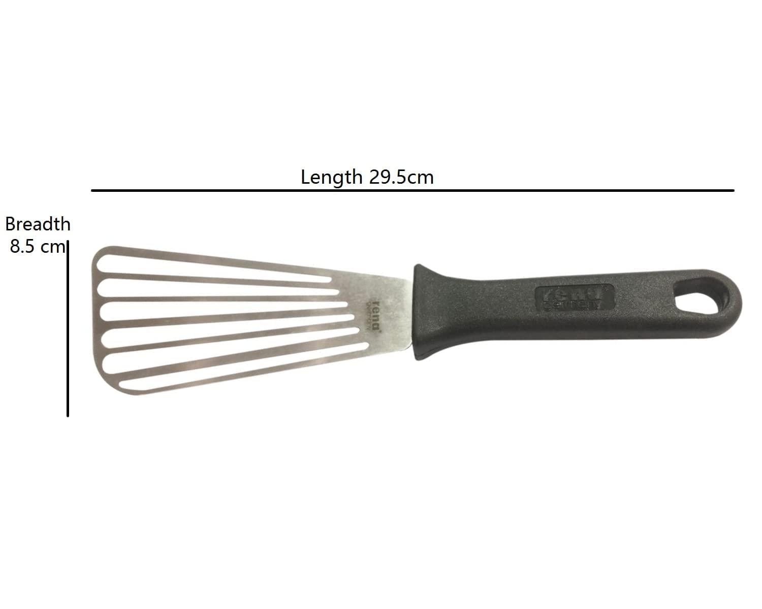 Rena Germany Flexible Slotted Turner/Flipper Spatula - Stainless Steel Non Stick Turning/Flipping Spatula - Image 2 thumbnail