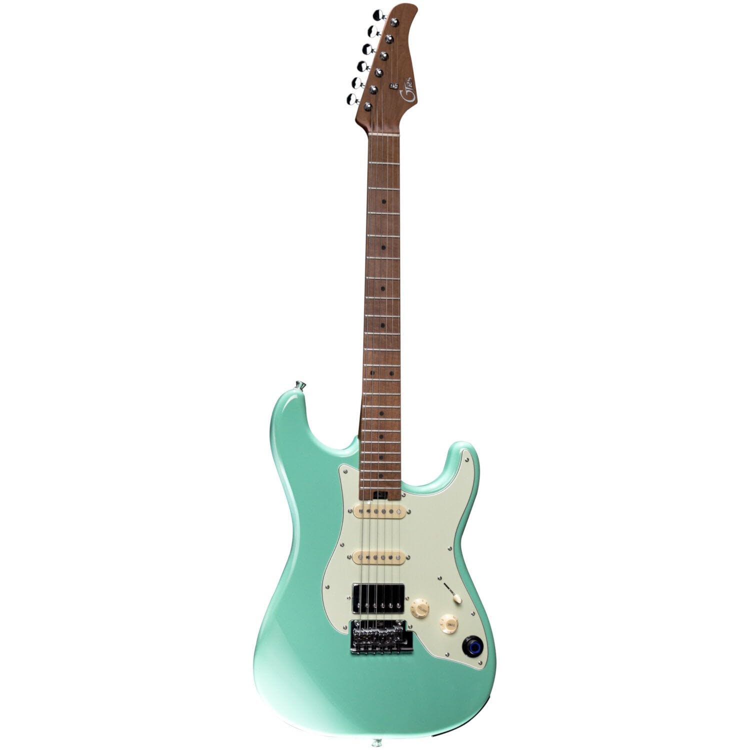 Mooer GTRS Guitars Standard 801 Surf Green Intelligent Guitar with Gig Bag