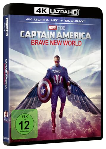 Captain America: Brave New World – 4K Blu-ray (UHD + Blu-ray Disc)