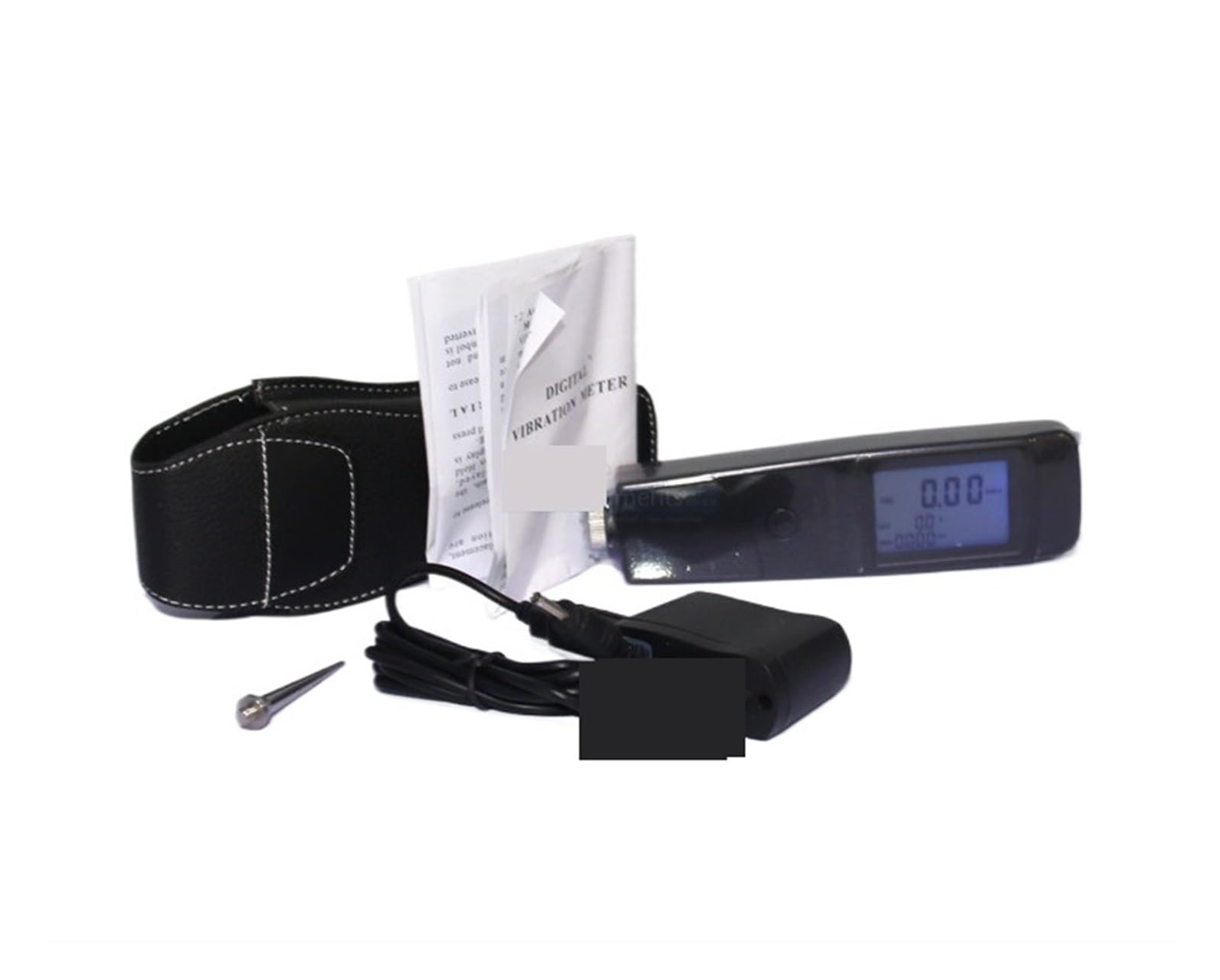 Medidor de vibración con transductor piezoeléctrico portátil VM-213, vibrómetro con pantalla LCD,FáCil De Usar