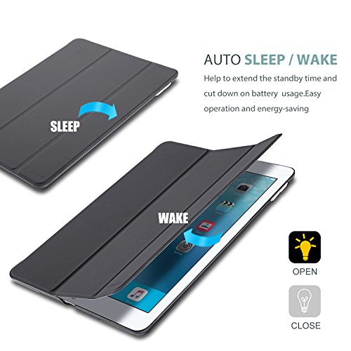ProCase Smart Case for iPad Air 3rd 10.5" 2019/ iPad Pro 10.5" 2017 -Grey by ProCase - Used condition - Image 5