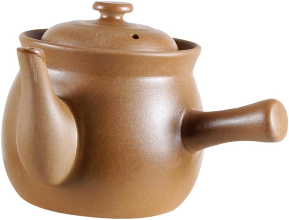 Ceramic Chinese Medicine Pot Casserole Skillet with Ergonomic Handle Design for Home Hospital and Pharmacy Use Versatile Hot Cold Resistance