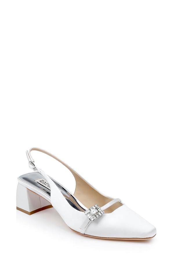 Badgley Mischka's Buena Pump, Soft White, 7.5 by Badgley Mischka - Used condition - US$106.31