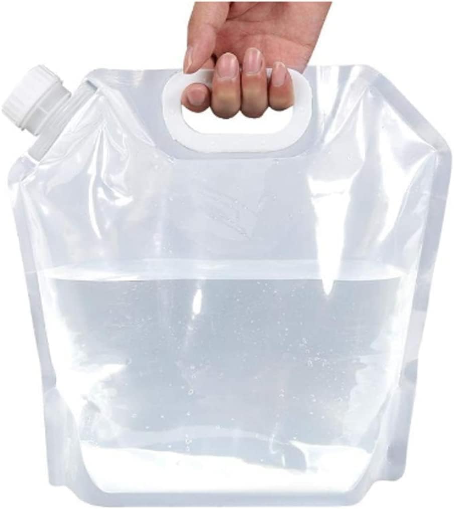 10L Collapsible Water Container Bag – Portable Foldable PE Water Storage Carrier with Leak-Proof Cap & Handle – Large Capacity Drinking Water Bag for Camping Hiking Outdoor (Pack of 1)-image-20
