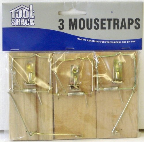 Tool Shack MOUSE TRAPS - 3PC