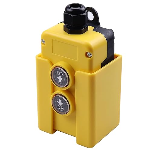 Interruptor de control remoto para remolque de volcado de 12 V CC Interruptor de control hacia arriba y hacia abajo, conectado con tres cables o