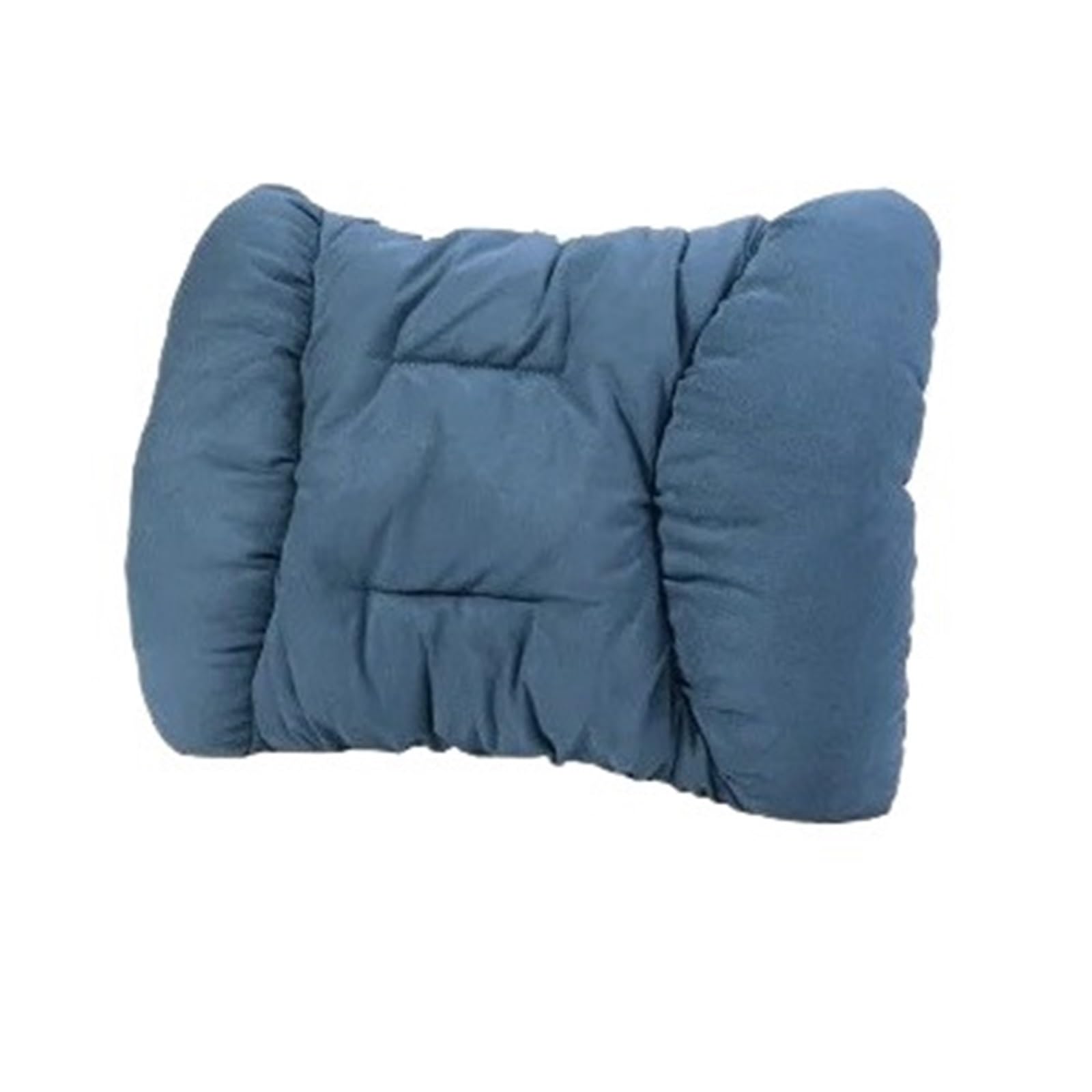 ATUMY Car Seat Pillow Car Headrest Plush Neck Support Pillow Comfortable Warmth Automobile Backrest Cushio Car Headrest(Waist support [deep lake blue])